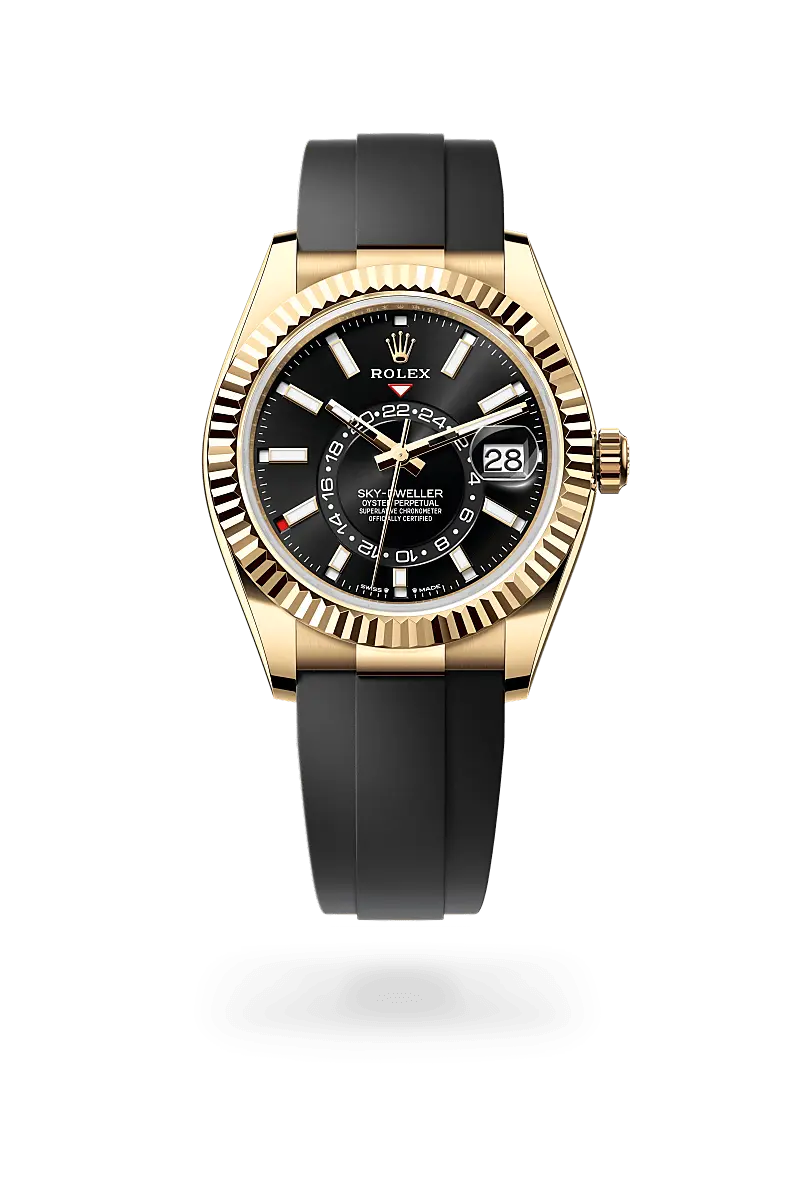 Rolex Sky-Dweller in 18 ct yellow gold, M336238-0002 - Watch Palace