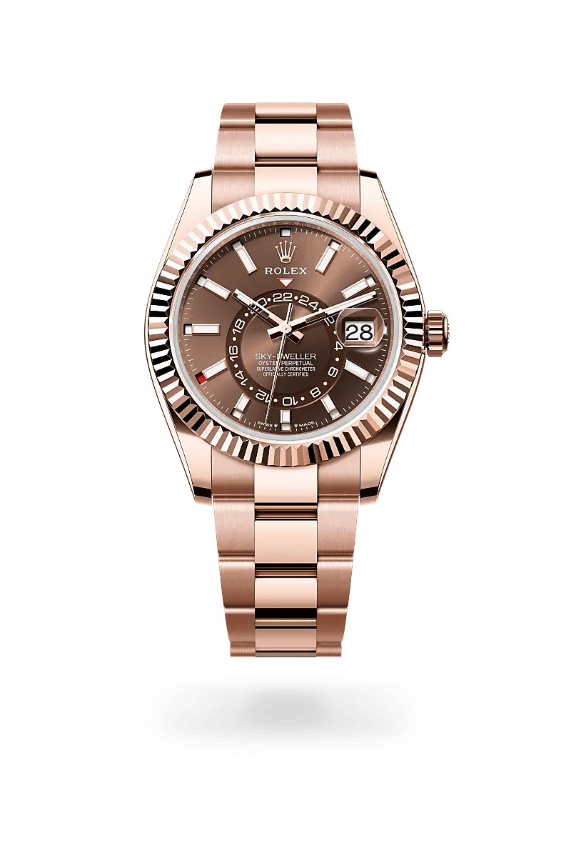 Rolex Sky-Dweller in 18 ct Everose gold, M336935-0002 - Watch Palace