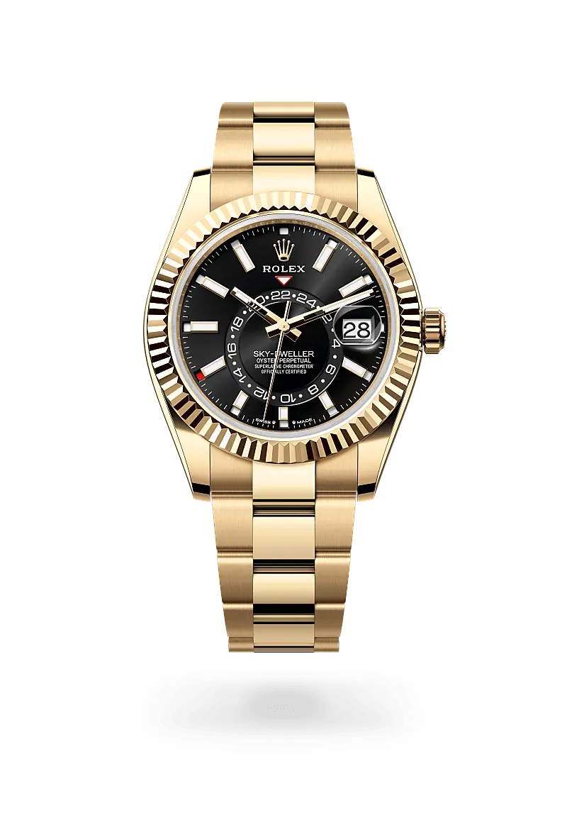 Rolex Sky-Dweller in 18 ct yellow gold, M336938-0002 - Watch Palace