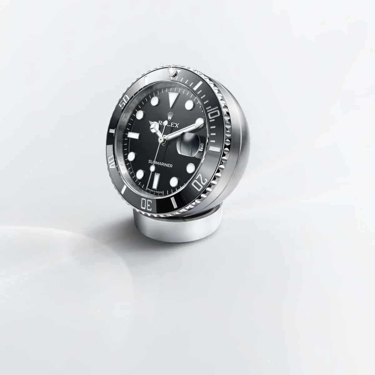 Rolex Submariner Date desck clock in Stainless steel, c909010ln-0001 at Watch Palace