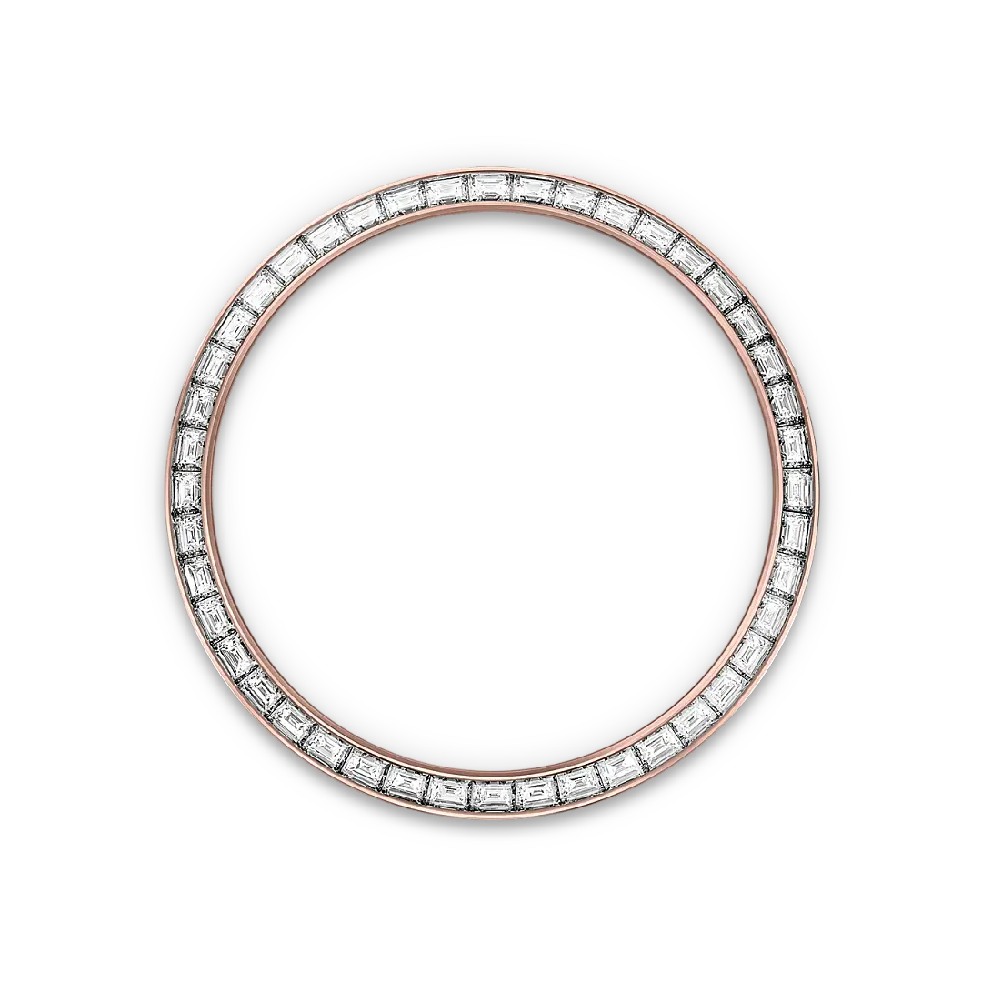 rolex land-dweller in 18 ct everose gold, m127285tbr-0002 - watch palace