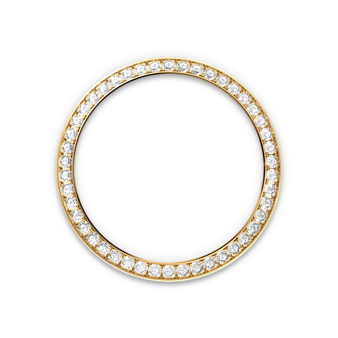 rolex datejust in 18 ct yellow gold, m278288rbr-0041 - watch palace