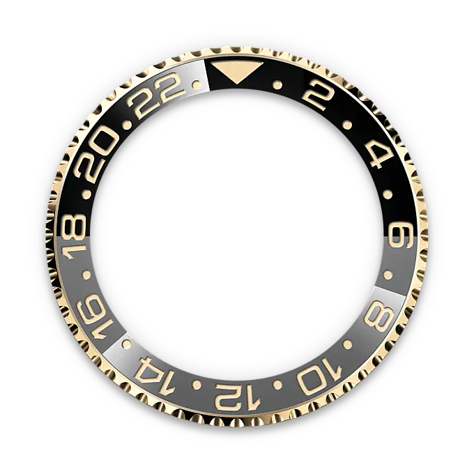 rolex gmt-master ii in yellow rolesor, m126713grnr-0001 - watch palace
