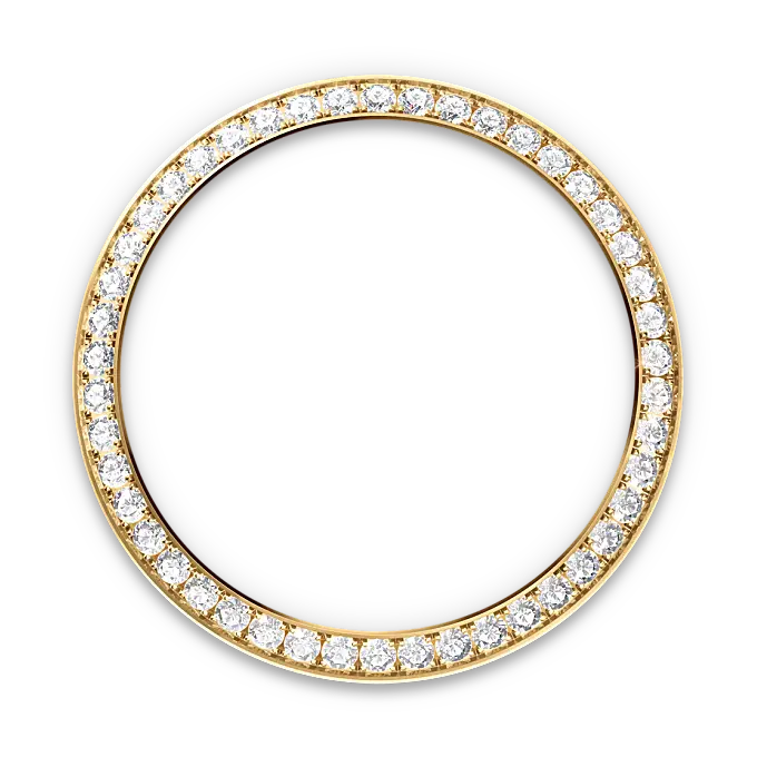 rolex datejust in 18 ct yellow gold, m278288rbr-0041 - watch palace