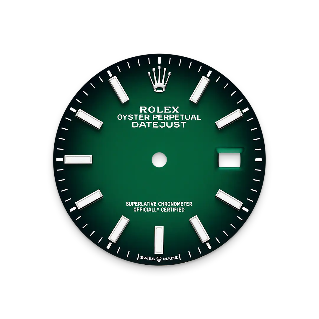 rolex datejust in white rolesor, M126234-0059- watch palace