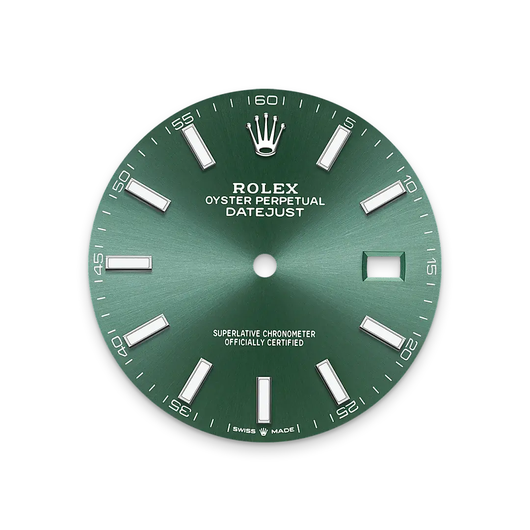 rolex datejust in white rolesor, M126334-0027- watch palace
