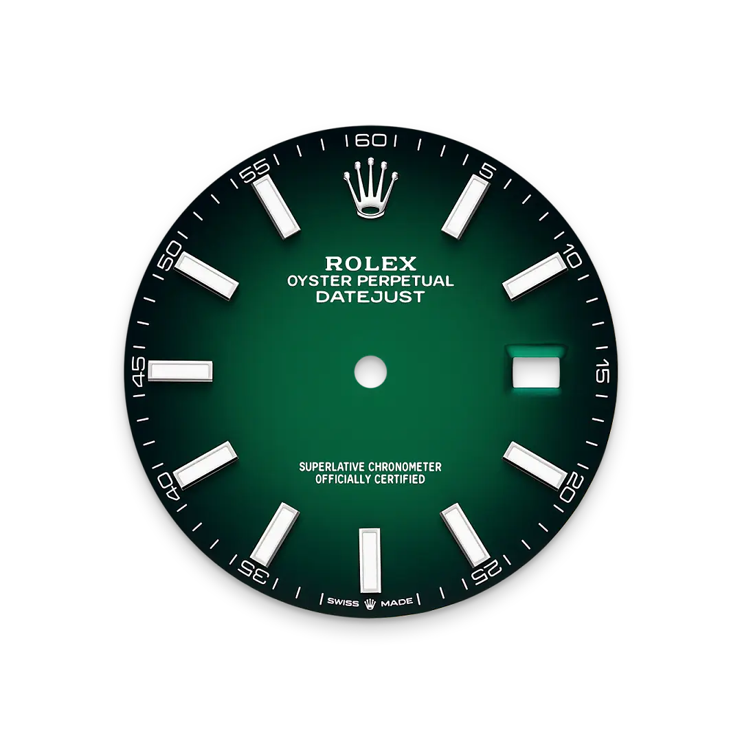 rolex datejust in white rolesor, M126334-0034- watch palace