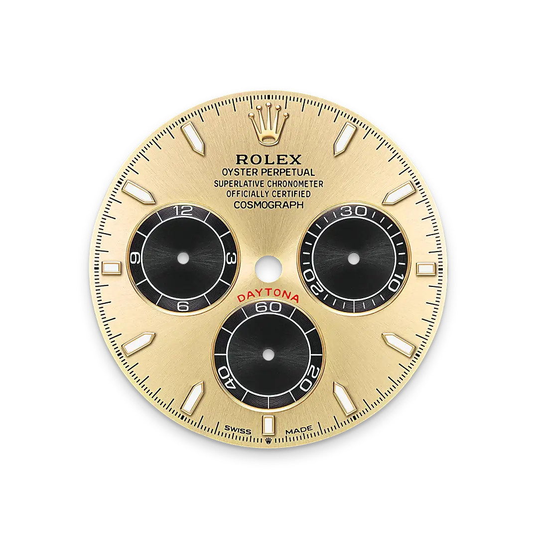 rolex cosmograph daytona in 18 ct yellow gold, M126518LN-0012- watch palace