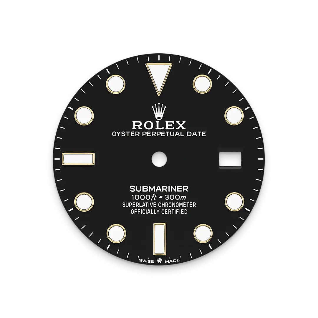 rolex submariner in 18 ct yellow gold, m126618ln-0002 - watch palace