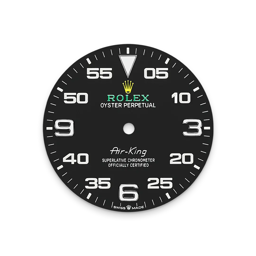 rolex air-king in oystersteel, m126900-0001 - watch palace