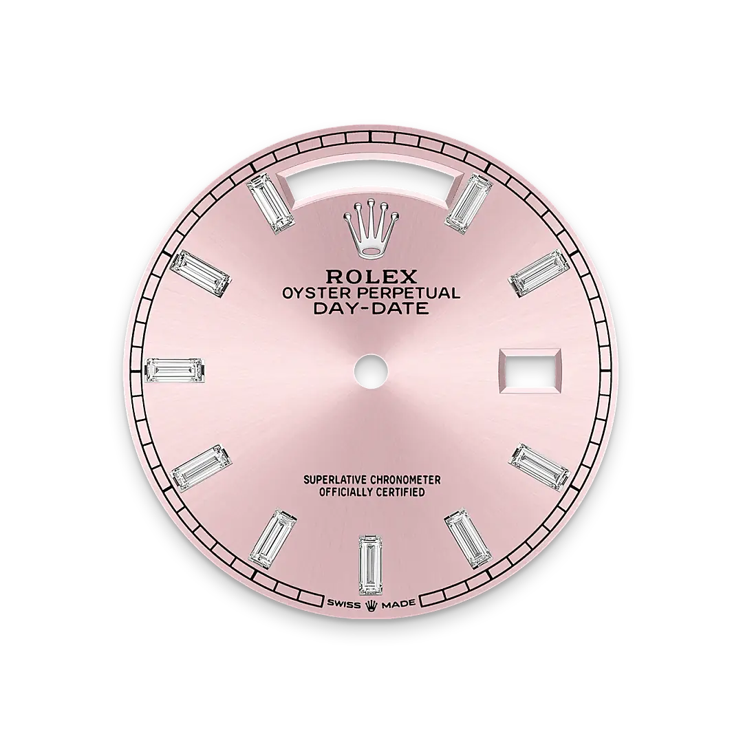 rolex day-date in 18 ct white gold, m128399tbr-0029 - watch palace