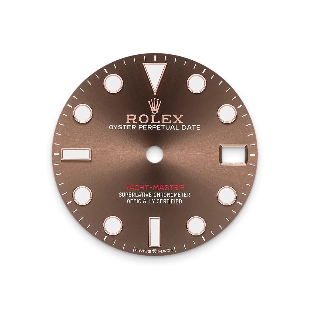 rolex yacht-master in everose rolesor, m268621-0003 - watch palace