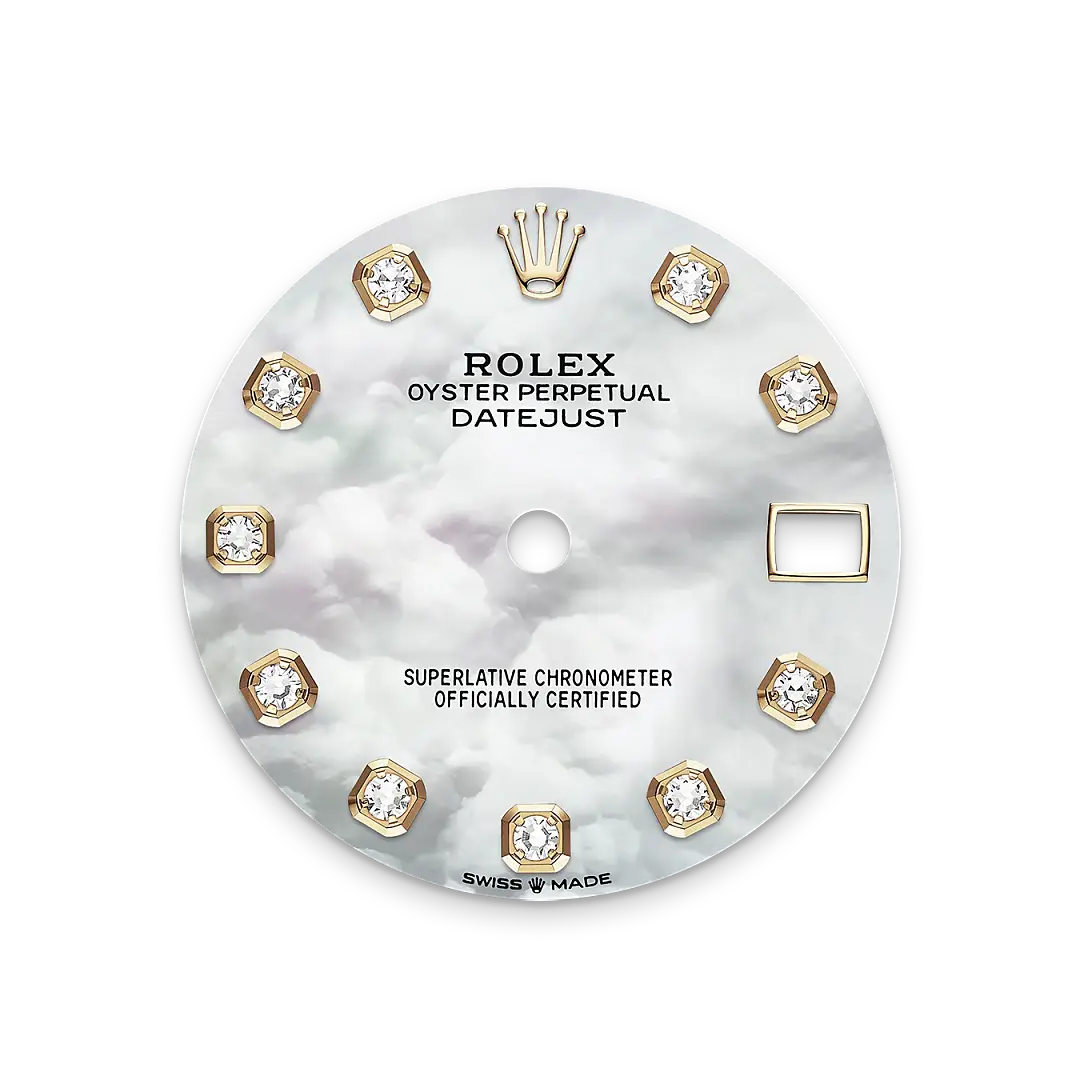 rolex datejust in yellow rolesor, M278273-0028- watch palace
