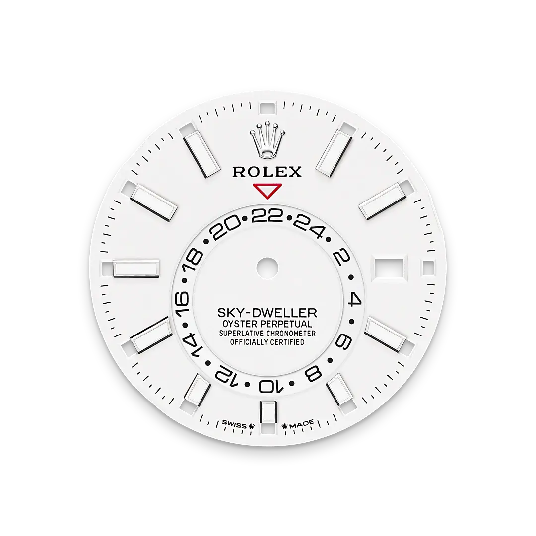 rolex sky-dweller in 18 ct white gold, M336239-0003- watch palace