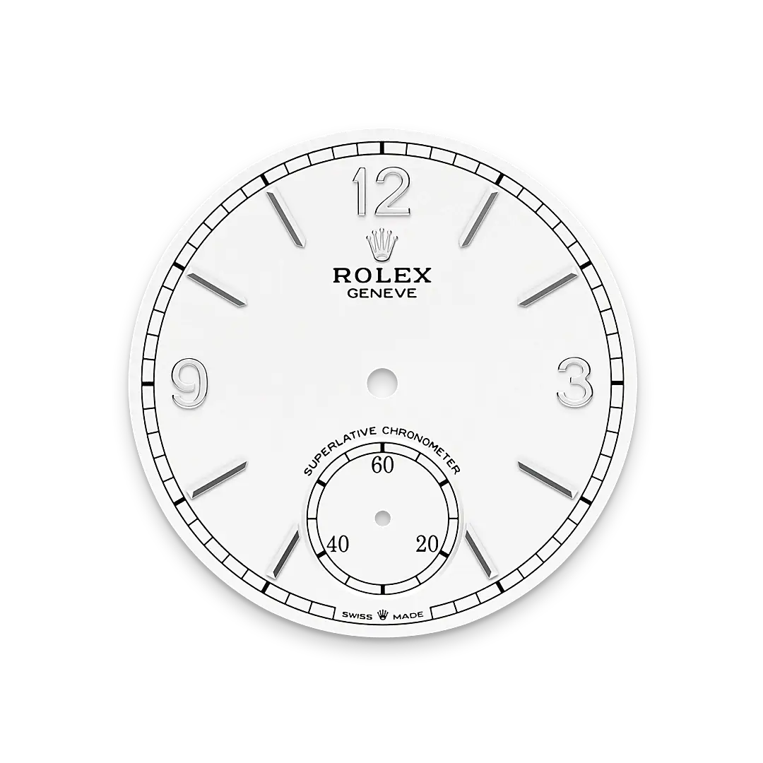 rolex 1908 in 18 ct white gold, M52509-0005- watch palace