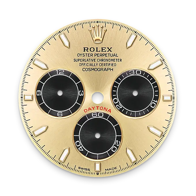 rolex cosmograph daytona in 18 ct yellow gold, M126518LN-0012- watch palace