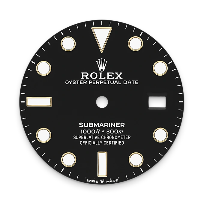 rolex submariner in yellow rolesor, m126613ln-0002 - watch palace