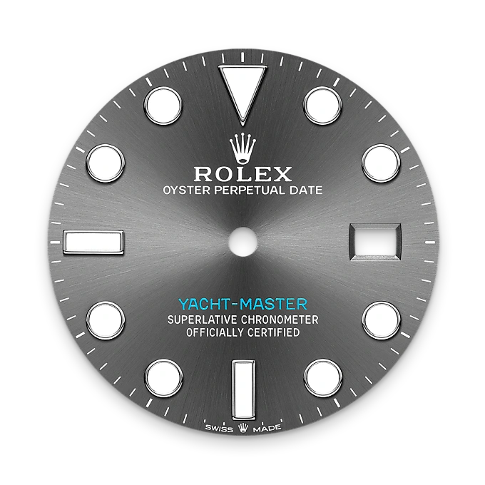 rolex yacht-master in rolesium, m126622-0001 - watch palace