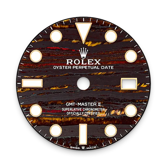 rolex gmt-master ii in 18 ct yellow gold, M126718GRNR-0002- watch palace