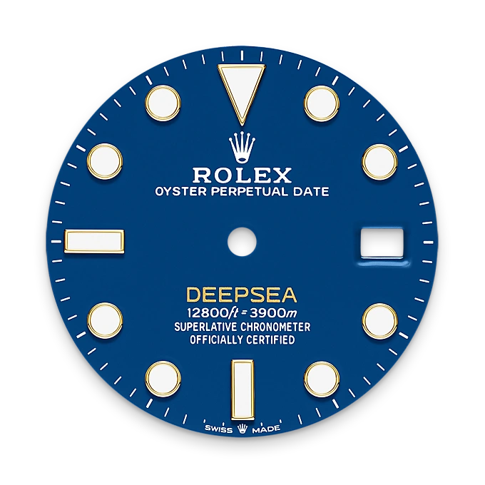 rolex deepsea in 18 ct yellow gold, m136668lb-0001 - watch palace
