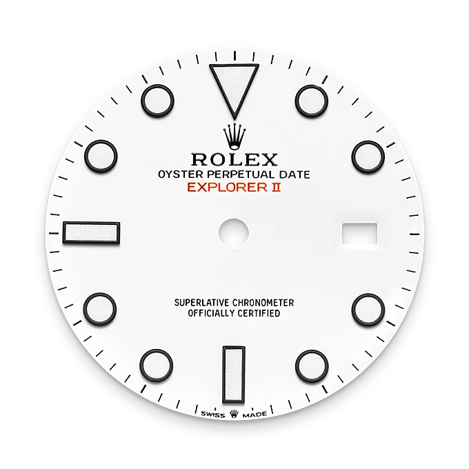 rolex explorer ii in oystersteel, m226570-0001 - watch palace