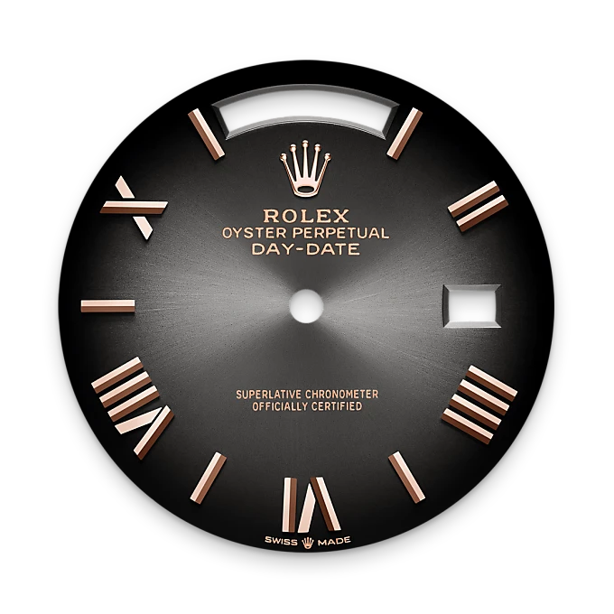 rolex day-date in 18 ct everose gold, m228235-0055 - watch palace