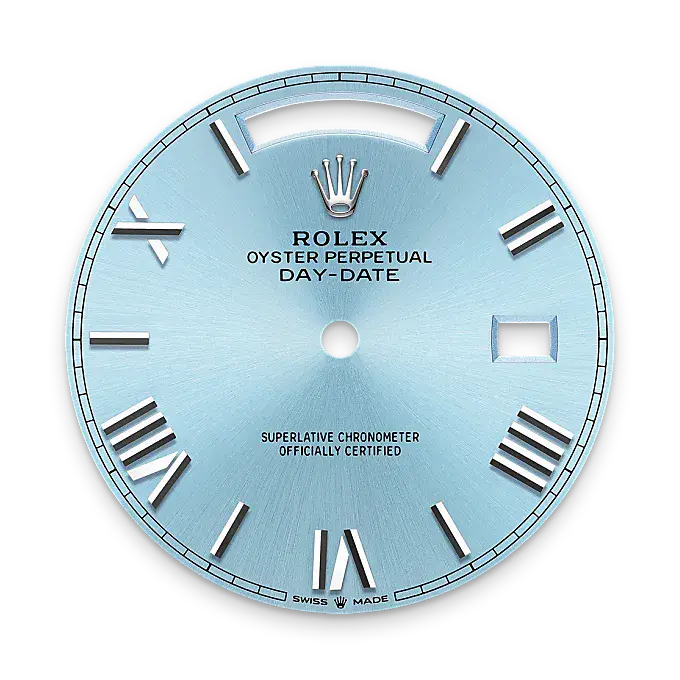 rolex day-date in platinum, M228236-0012- watch palace