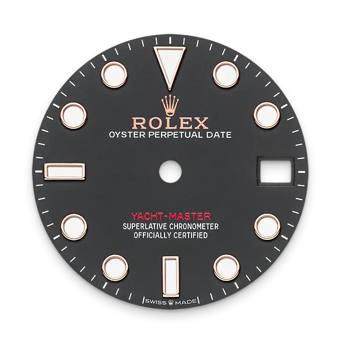 rolex yacht-master in everose rolesor, M268621-0004- watch palace