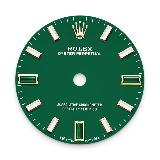rolex oyster perpetual in 18 ct yellow gold, m276208-0002 - watch palace