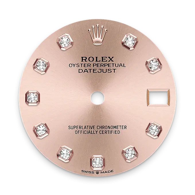 rolex datejust in everose rolesor, M278271-0024- watch palace
