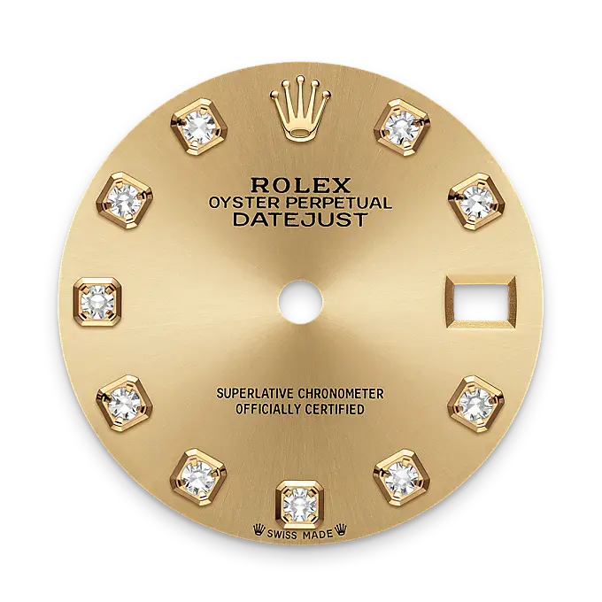 rolex lady-datejust in yellow rolesor, M279173-0011- watch palace