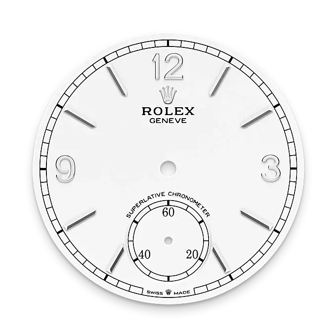 rolex 1908 in 18 ct white gold, M52509-0005- watch palace