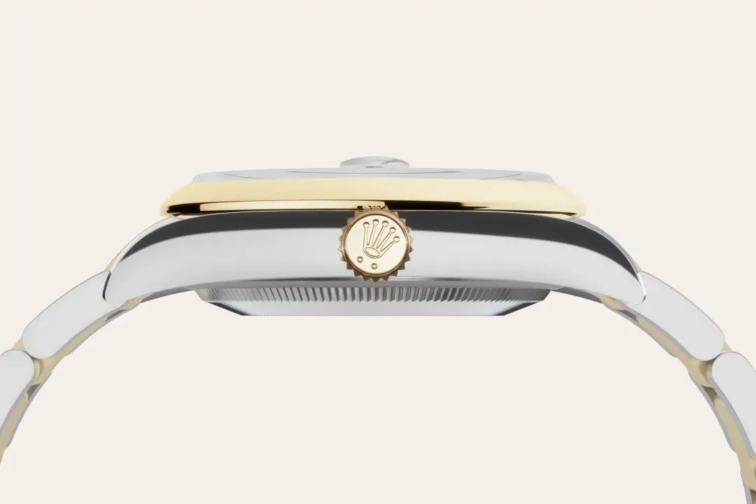 rolex datejust in yellow rolesor, m126203-0058 - watch palace