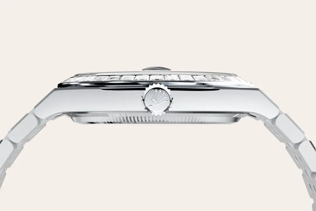 rolex land-dweller in platinum, M127386TBR-0001- watch palace