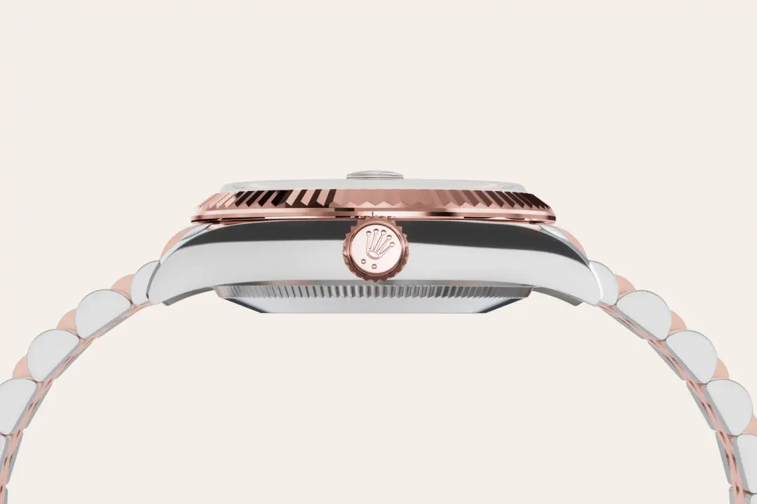 rolex datejust in everose rolesor, M278271-0018- watch palace