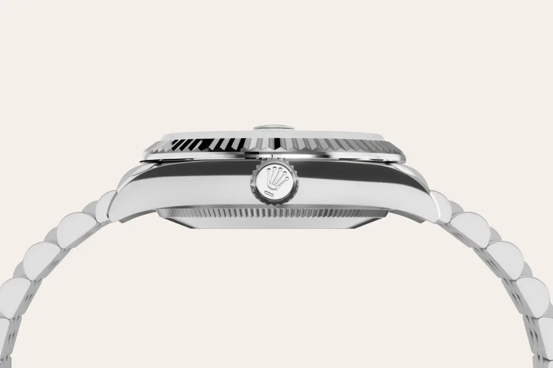 rolex datejust in white rolesor, M278274-0010- watch palace