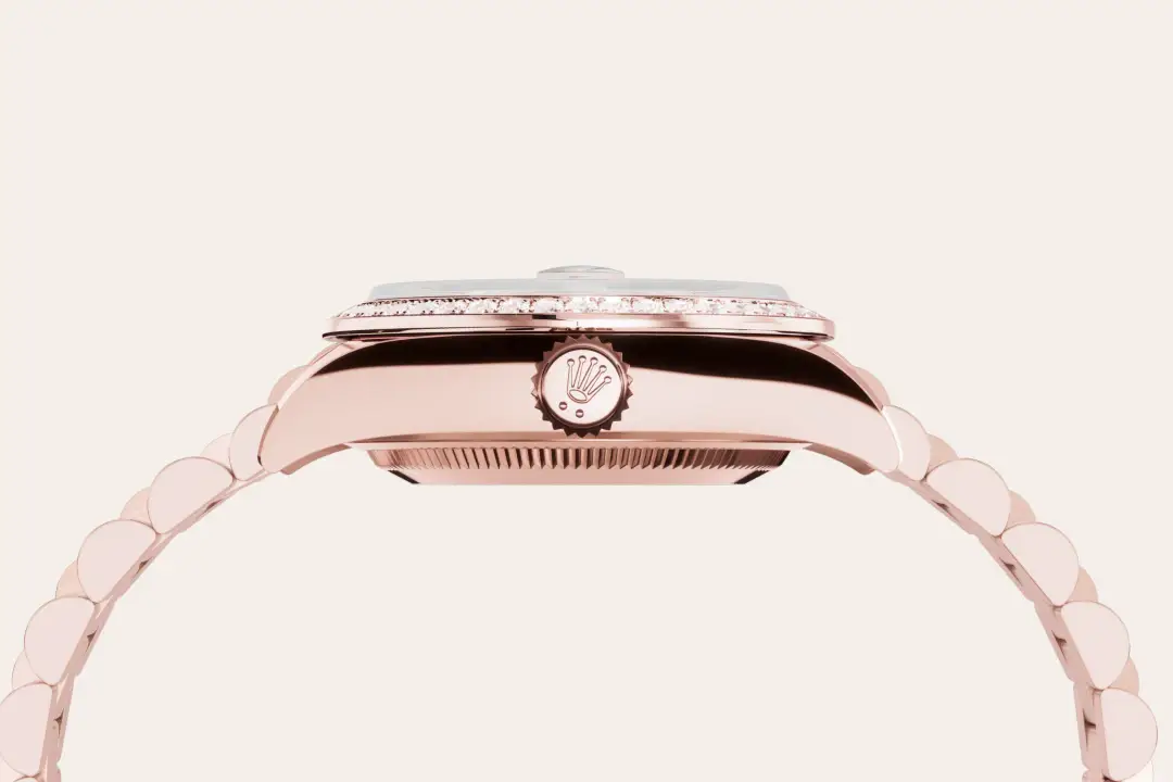 rolex lady-datejust in 18 ct everose gold, m279135rbr-0001 - watch palace