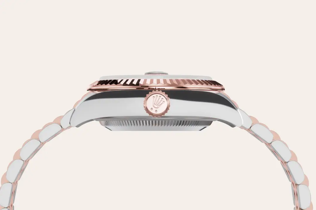 rolex lady-datejust in everose rolesor, M279171-0003- watch palace