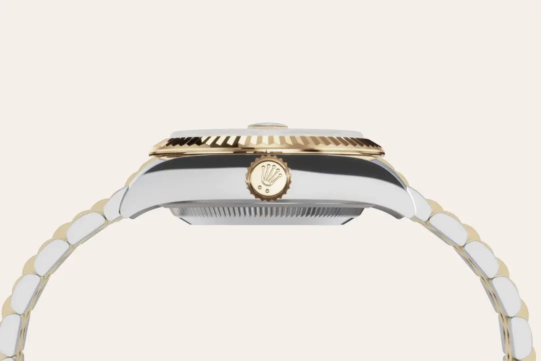 rolex lady-datejust in yellow rolesor, M279173-0023- watch palace