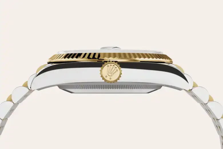 rolex datejust in yellow rolesor, M126233-0055- watch palace