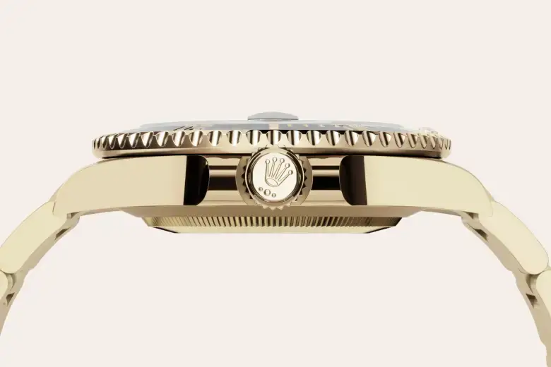 rolex submariner in 18 ct yellow gold, m126618ln-0002 - watch palace
