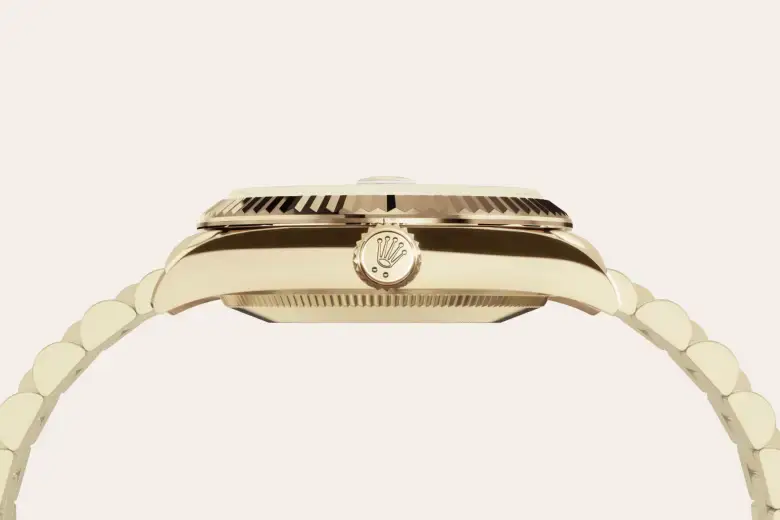 rolex datejust in 18 ct yellow gold, M278278-0049- watch palace