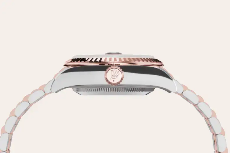 rolex lady-datejust in everose rolesor, M279171-0015- watch palace