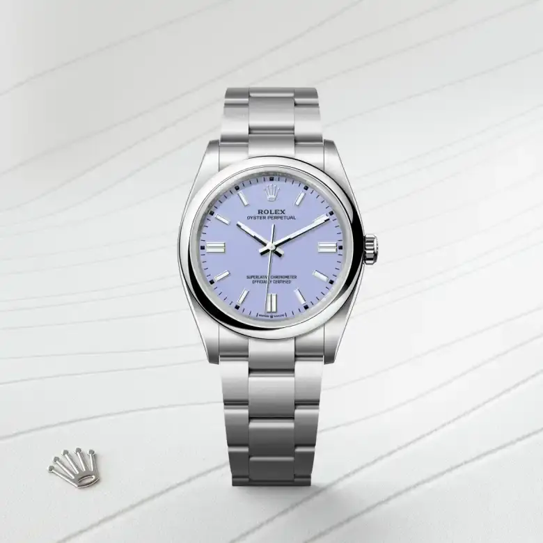rolex oyster perpetual in oystersteel, M126000-0013- watch palace, First image