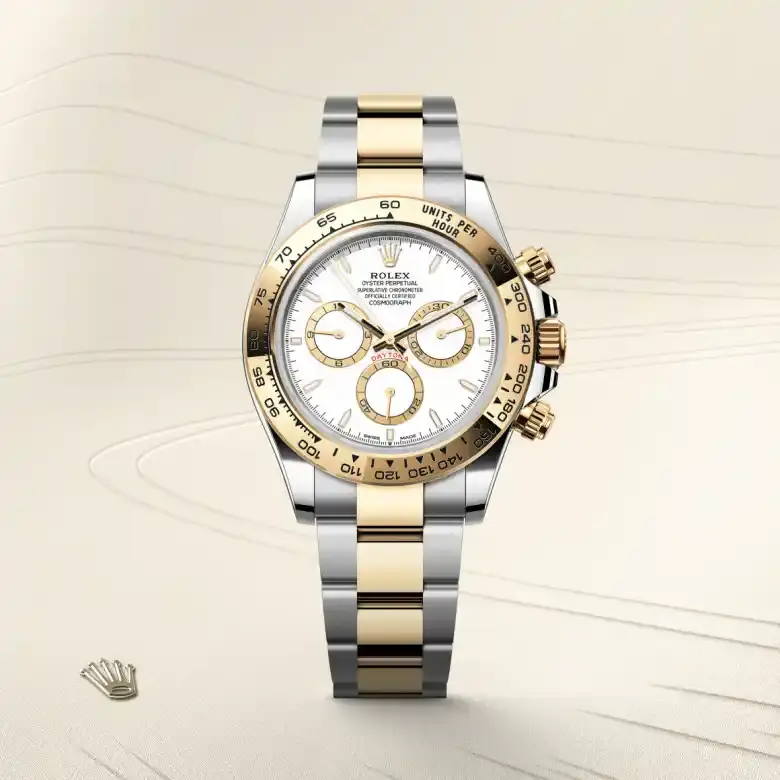 rolex cosmograph daytona in yellow rolesor, m126503-0001 - watch palace, First image