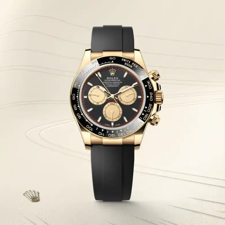 rolex cosmograph daytona in 18 ct yellow gold, m126518ln-0004 - watch palace, First image