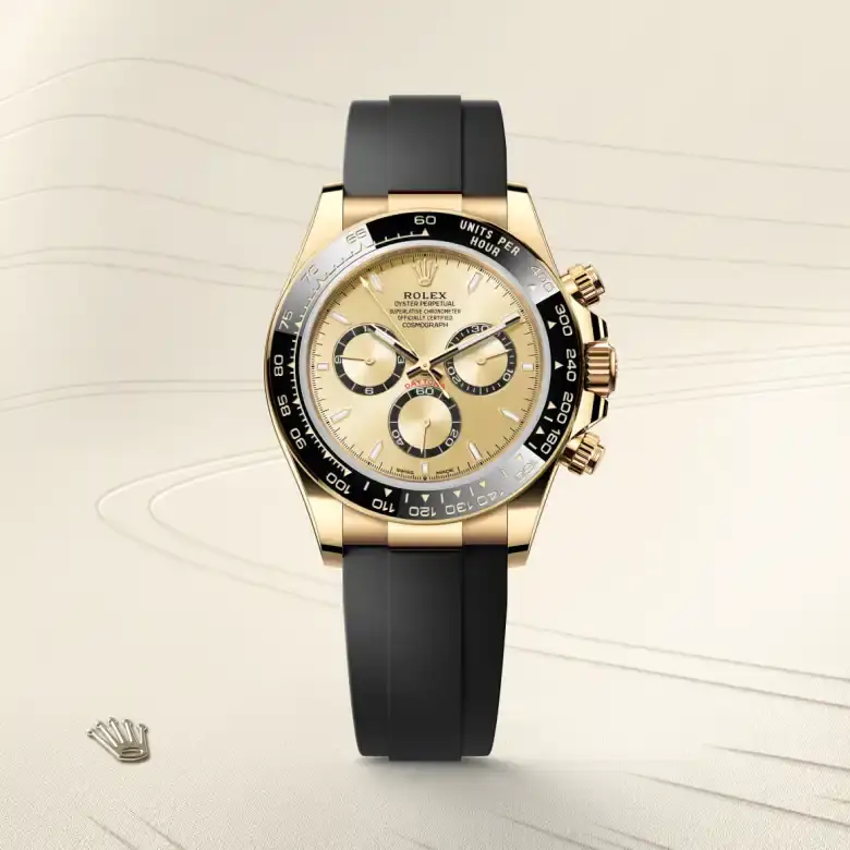 rolex cosmograph daytona in 18 ct yellow gold, M126518LN-0010- watch palace, First image
