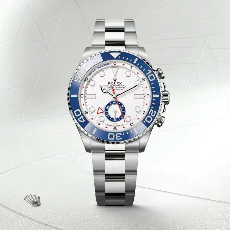 rolex yacht-master ii in oystersteel, m126680-0001 - watch palace, First image