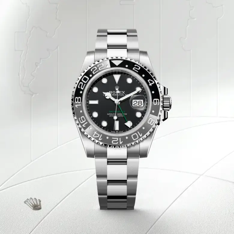 rolex gmt-master ii in oystersteel, M126710GRNR-0004- watch palace, First image
