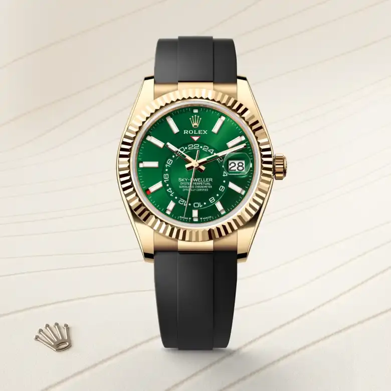 rolex sky-dweller in 18 ct yellow gold, M336238-0004- watch palace, First image